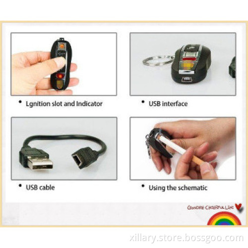 Factory price flameless usb lighter